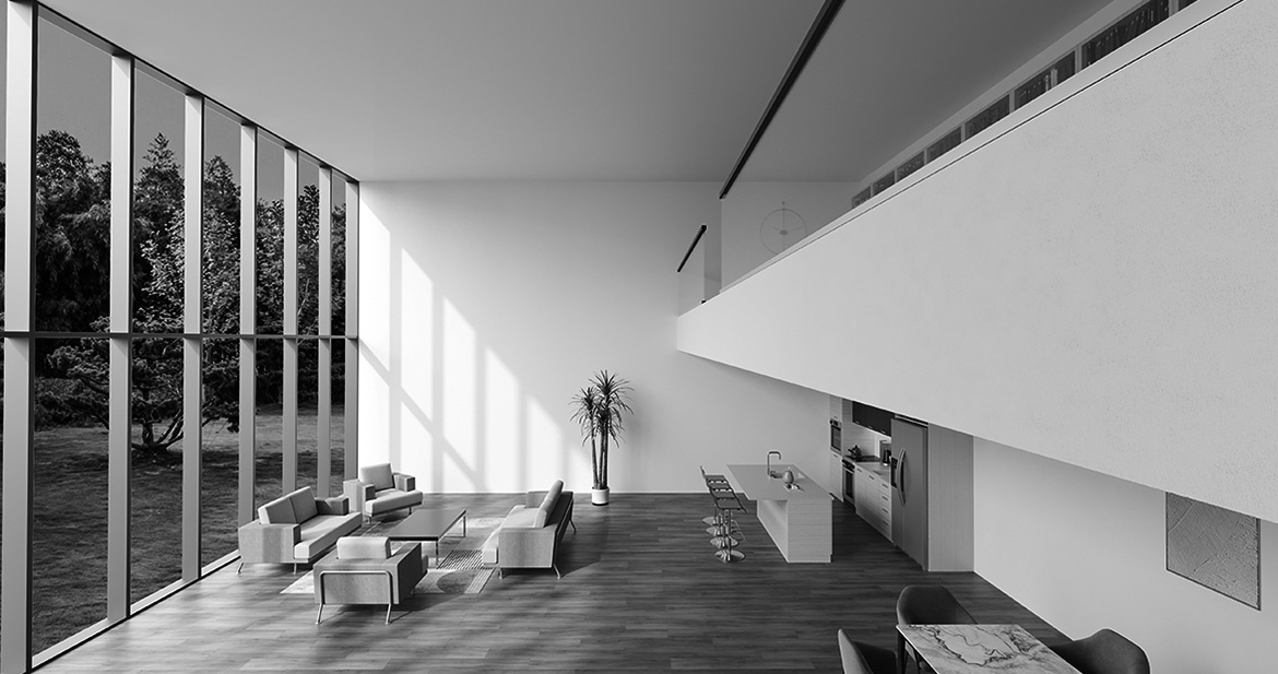 Modern residential interior